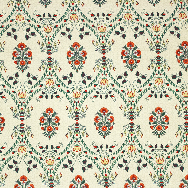 Premium multicolor floral 210 TC flat bedsheet Design 