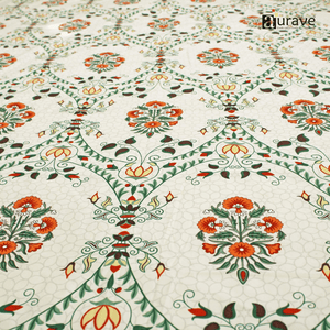 Full View Printed Floral  Design 