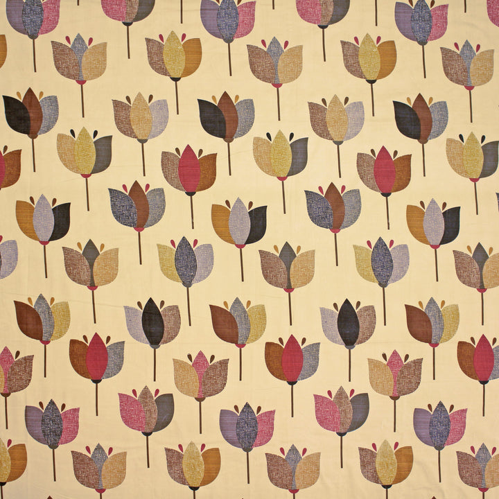 Stylish king size floral flat bedsheet 