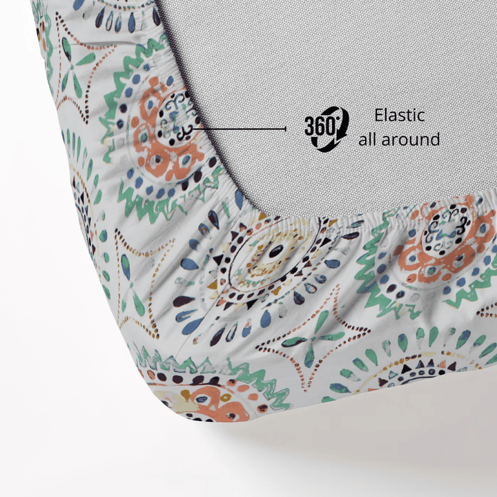 Elastic All Around Fitted Bedsheet 