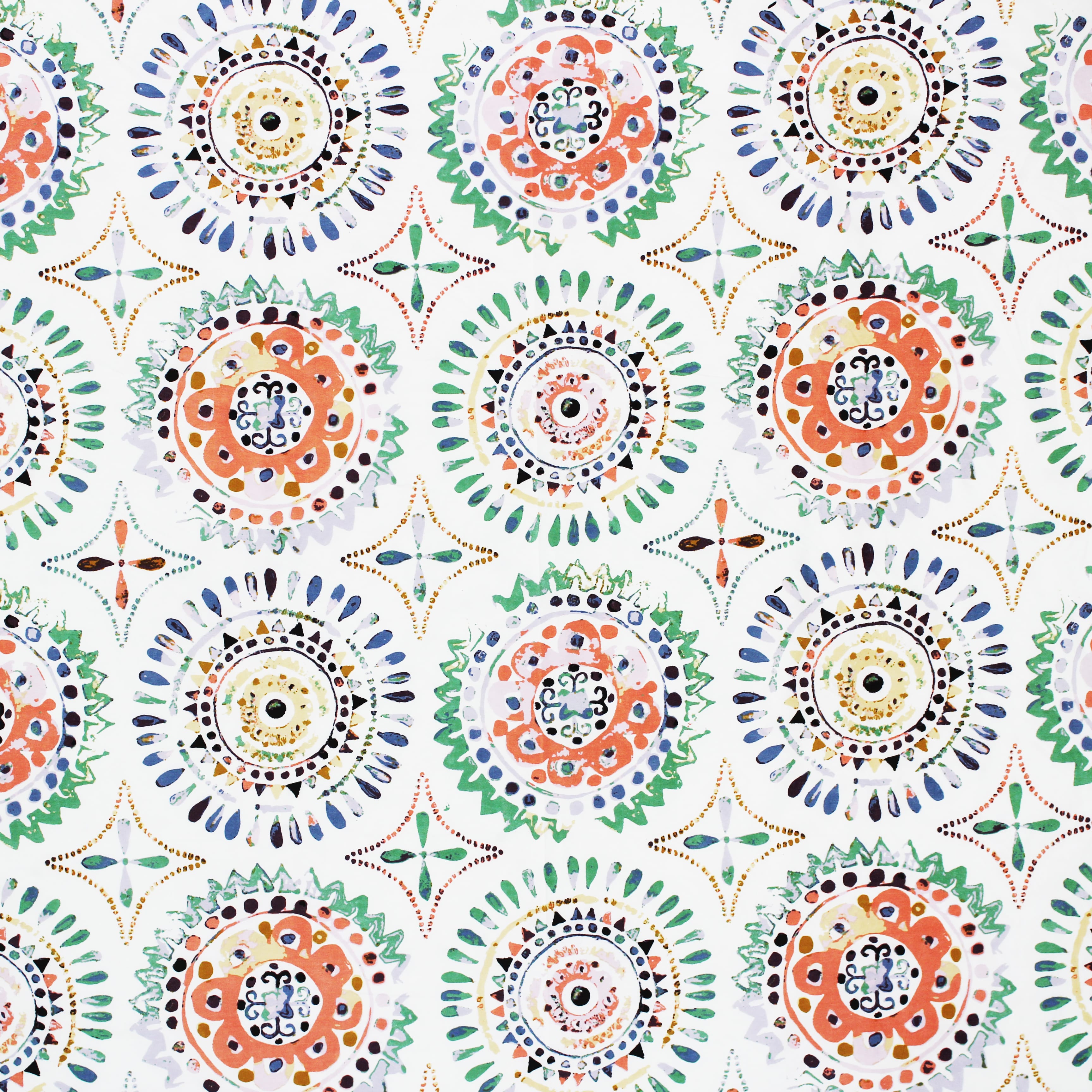 Close Up Geometrical 210 TC Fitted bedsheet 