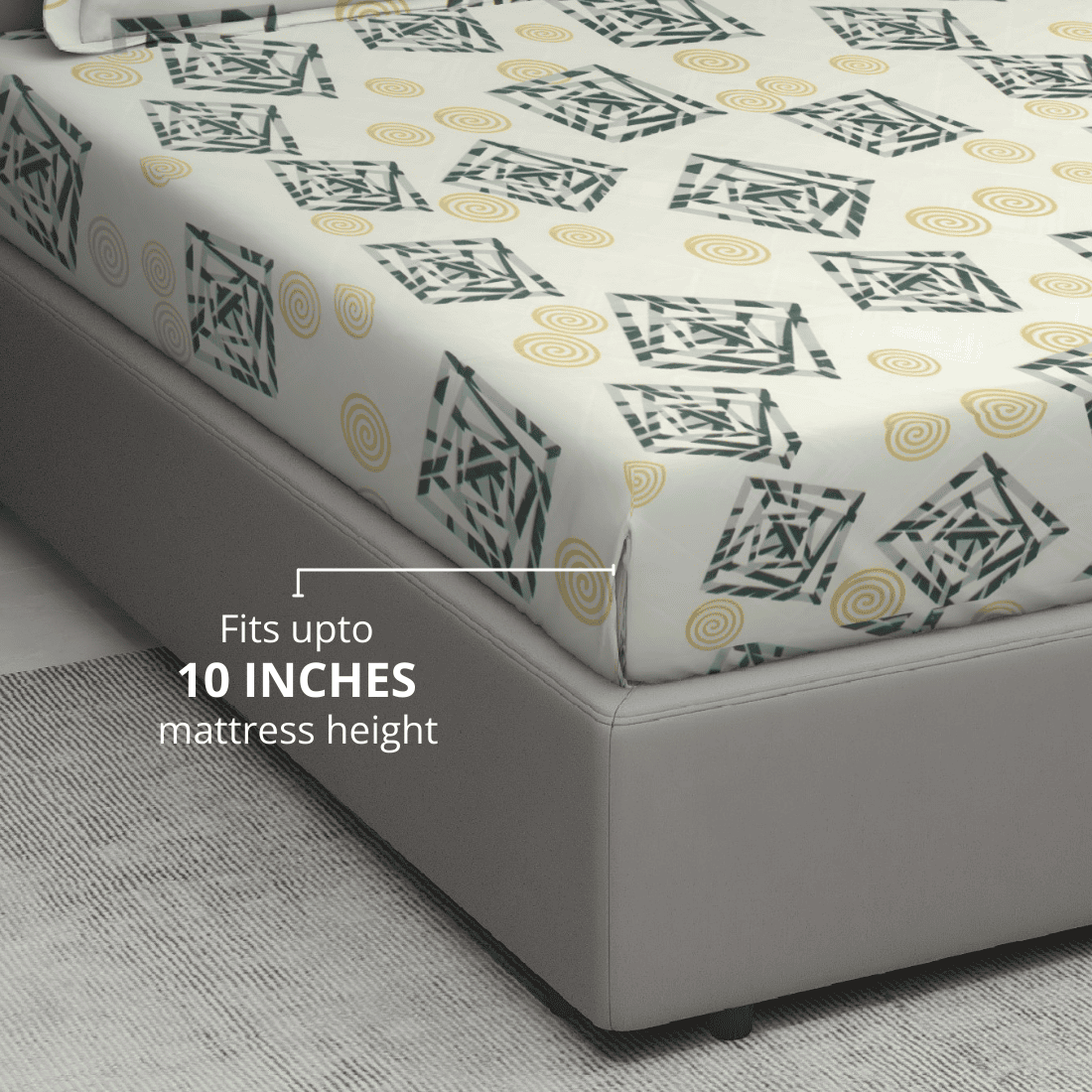 Fitted Bedsheet Geometrical 