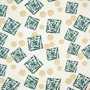 Full View Geometrical 210 TC Fitted bedsheet  Design