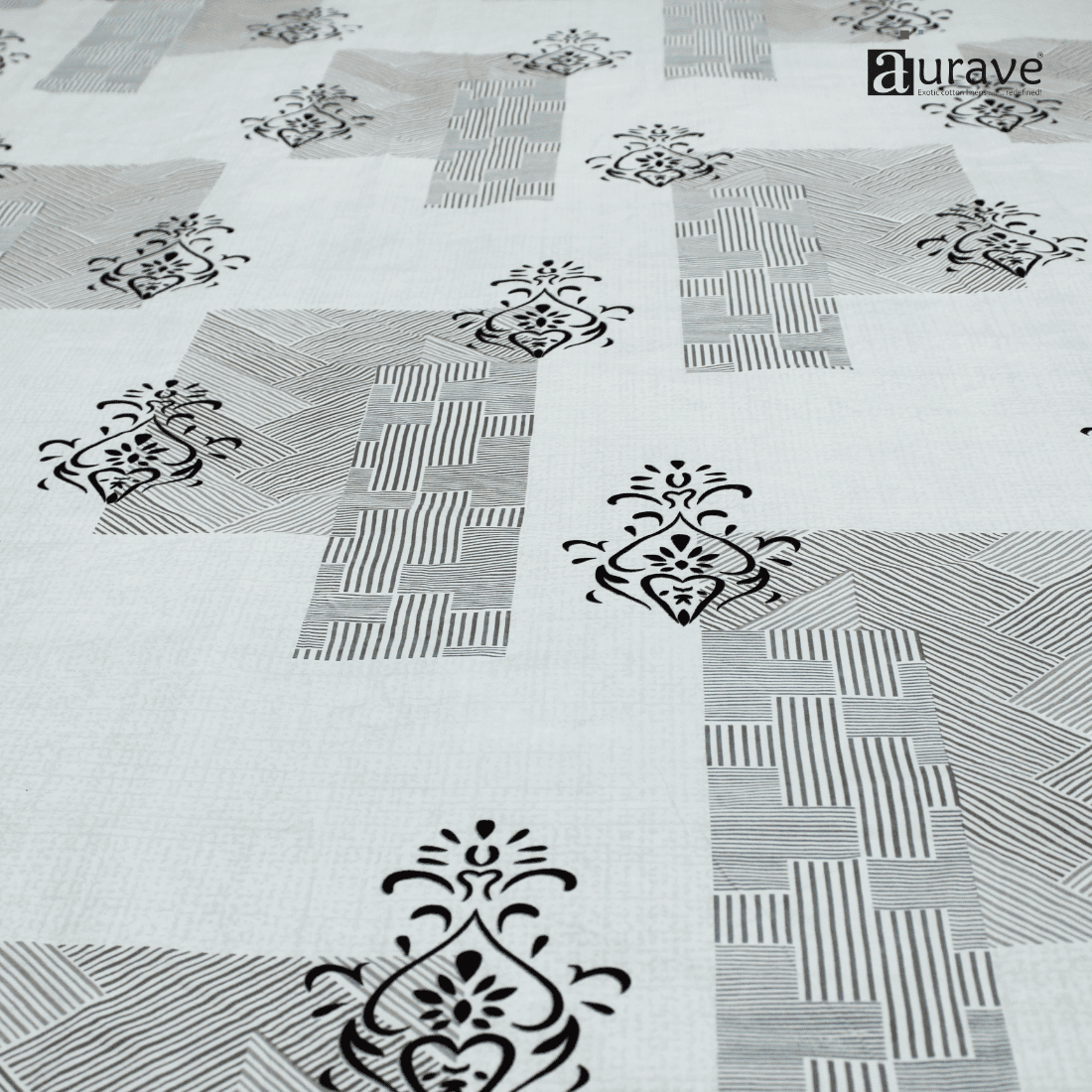 Full View Printed Floral Design 