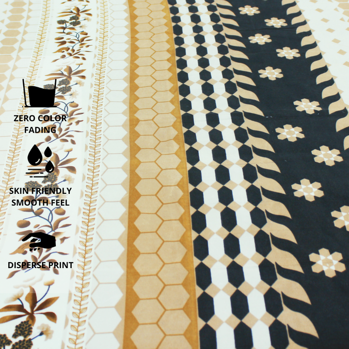 Close-up of Abstract Fitted bedsheet design