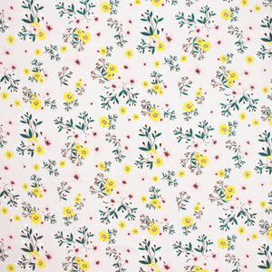 Floral 210 TC Fitted bedsheet Design 