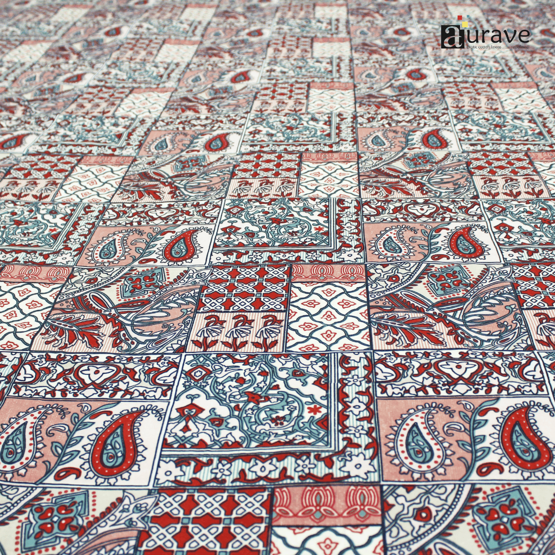 Full View Printed Floral Design 