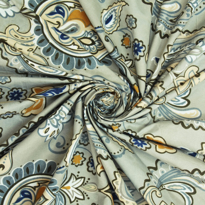 Multicolor Floral Flat Bedsheet