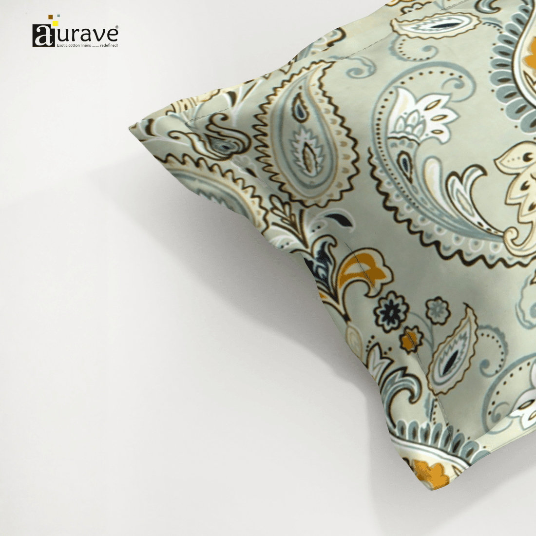 Printed Floral Set of 2 Pcs Pillow Cover - Multicolor