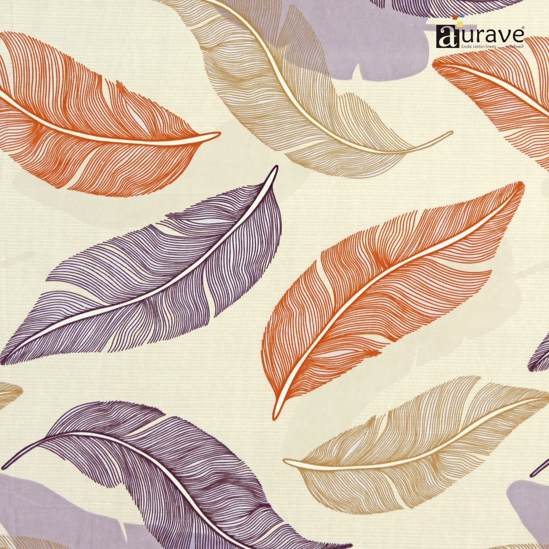 Close up Printed Floral Design 