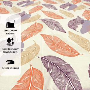 Full View Floral 210 TC Fitted bedsheet Design 