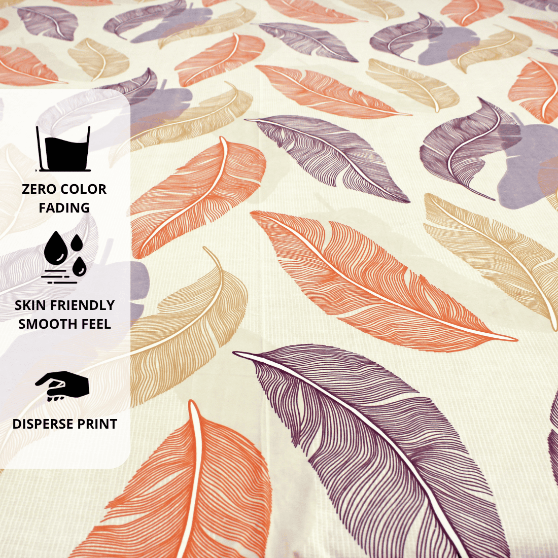 Cotton Floral Bedsheet  Design 