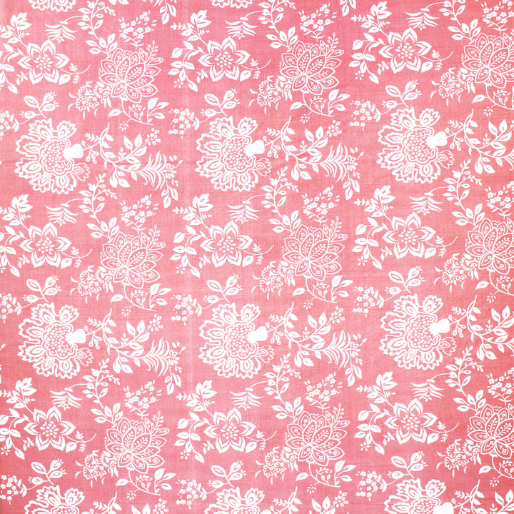 Floral 210 TC Flat bedsheet Design