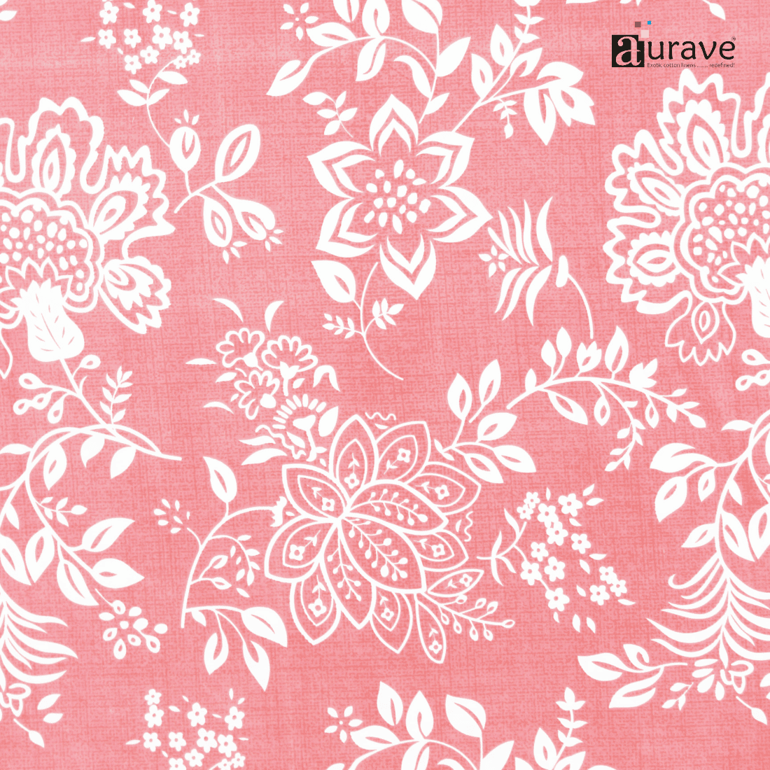Close up Printed Floral Design 