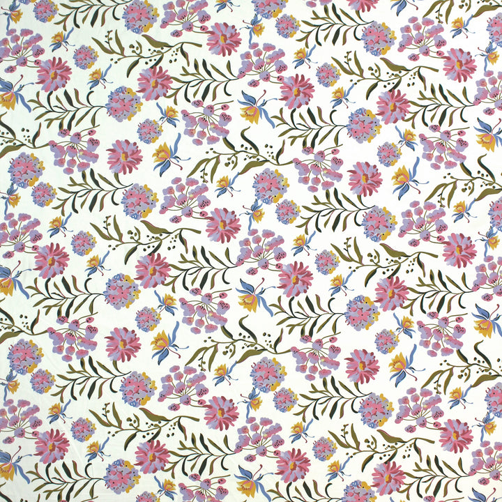 Elegant floral cotton bedsheet design – Aurave