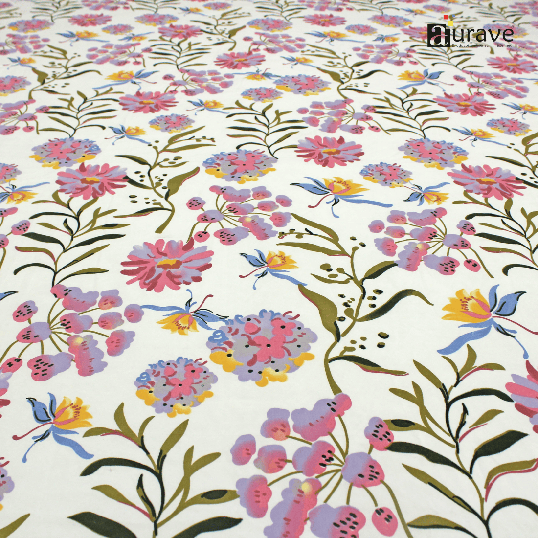 Full View Printed Floral  Design 