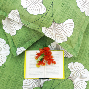 Close-up of Floral Cotton bedsheet 
