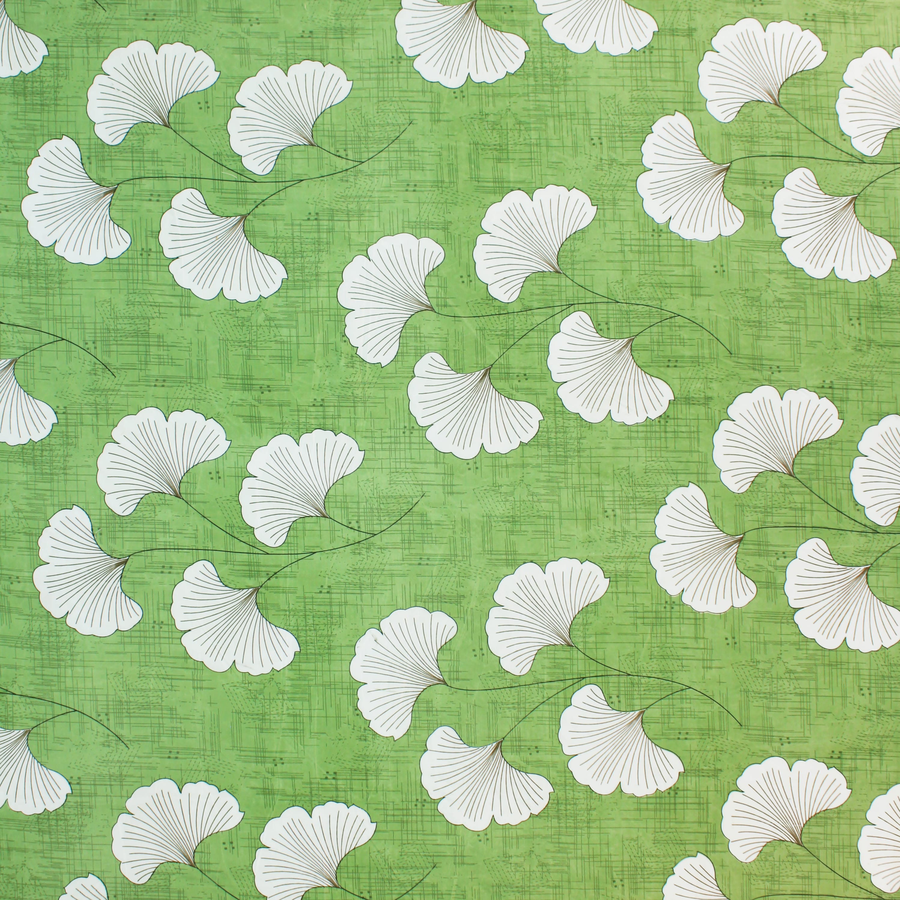 Close up of Floral cotton bedsheet design