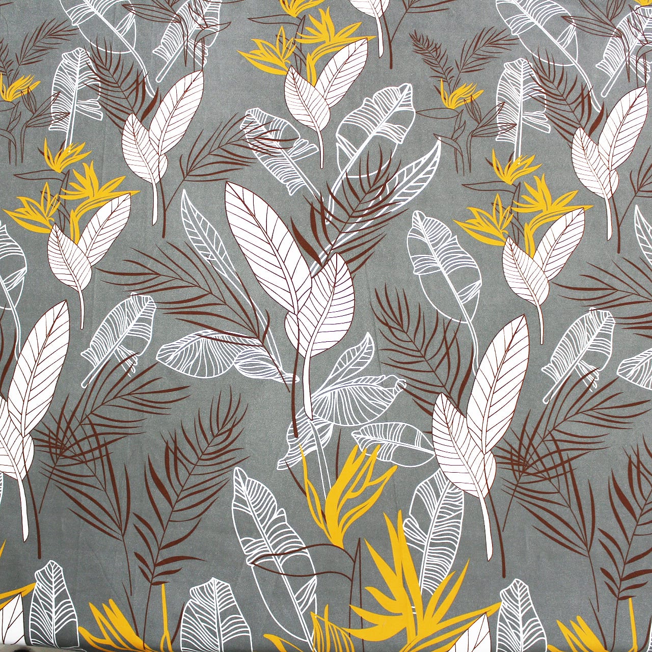 Best Grey Microfiber Reversible AC Dohar Blanket In Abstract Print