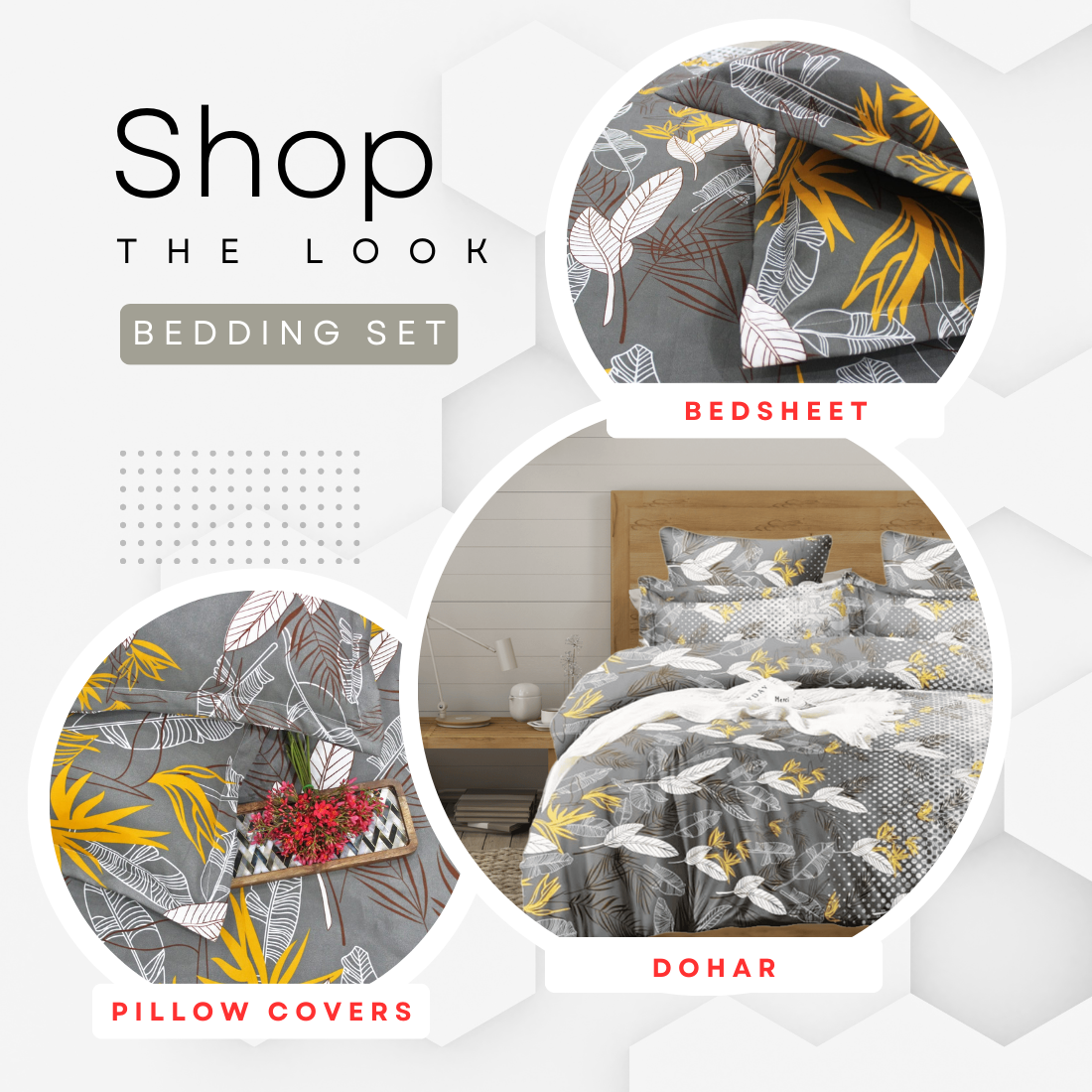 Best Grey Microfiber Reversible AC Dohar Blanket In Abstract Print