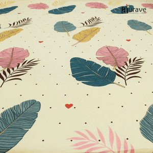 Close up Printed Floral Design 