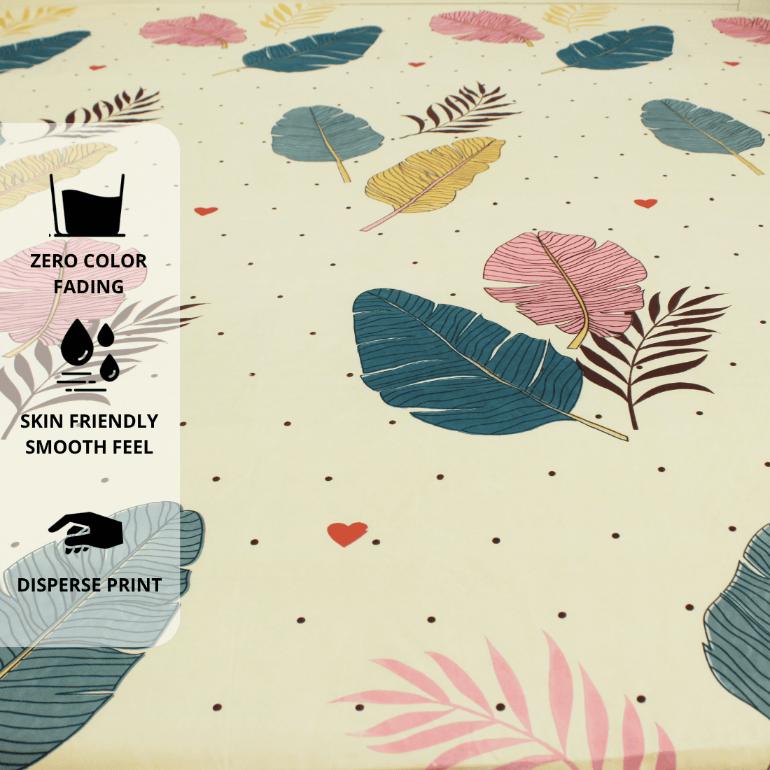 floral cotton bedsheet fabric design
