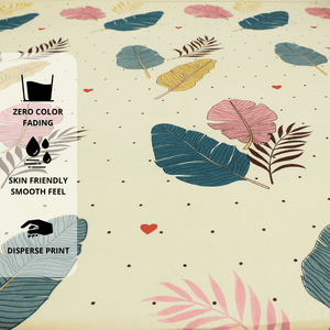 floral cotton bedsheet fabric design
