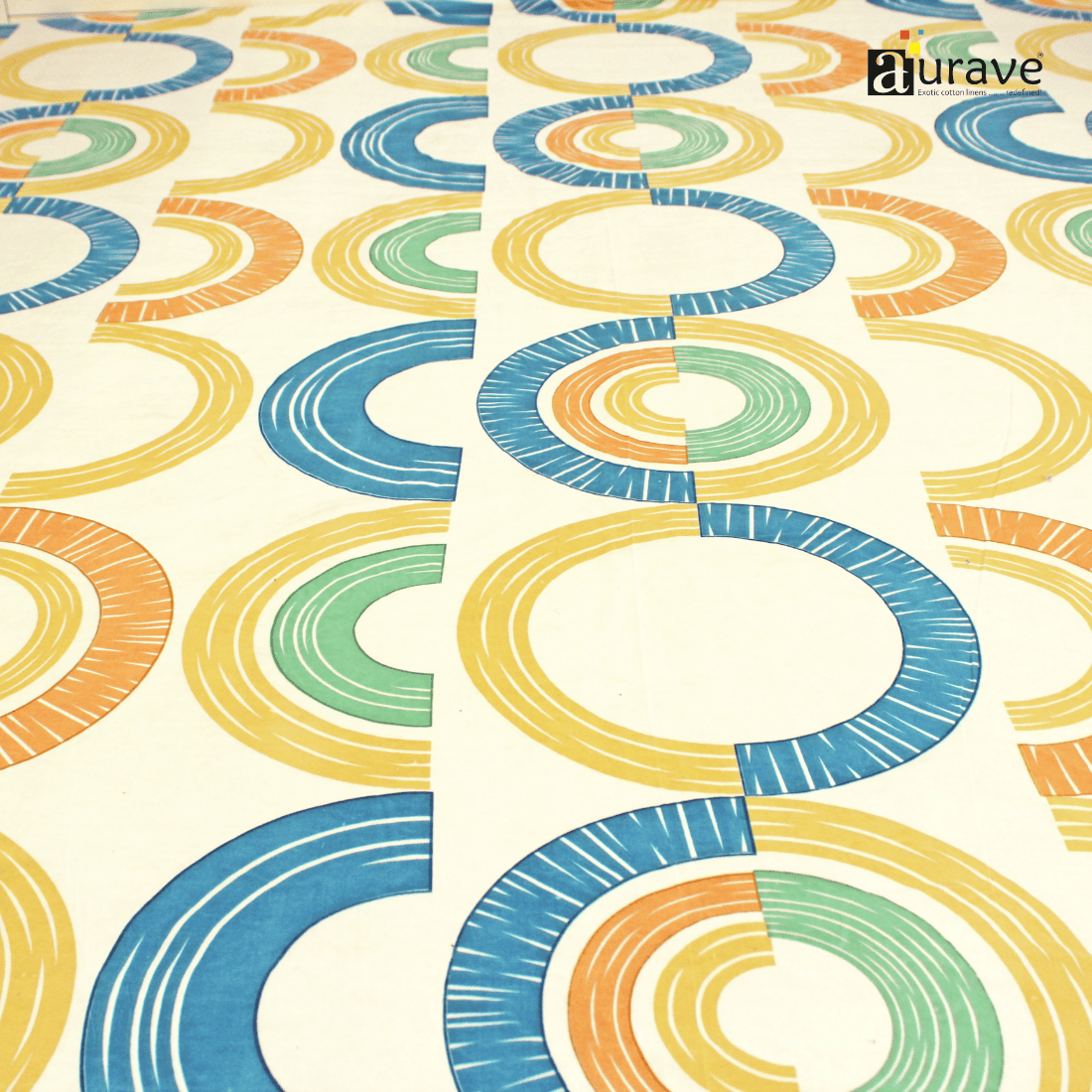 Full View Printed Floral Design 