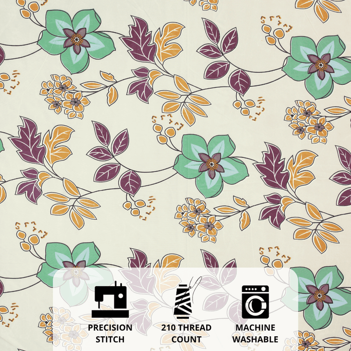Floral Cotton Bedsheet Pattern