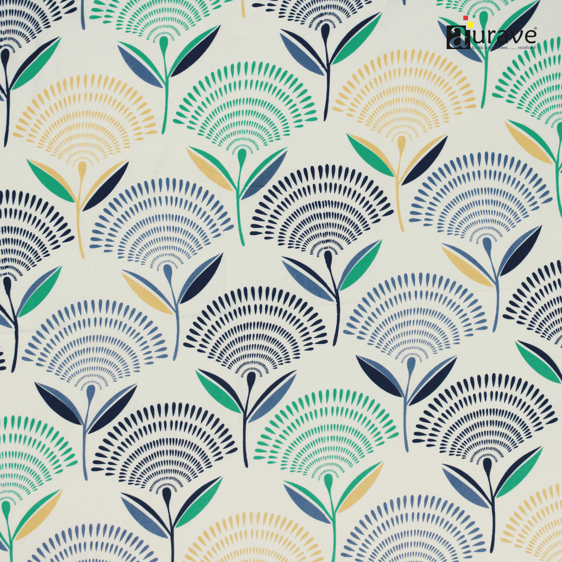 Full View Printed Floral  Design 