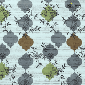 Full View Printed Floral Design 