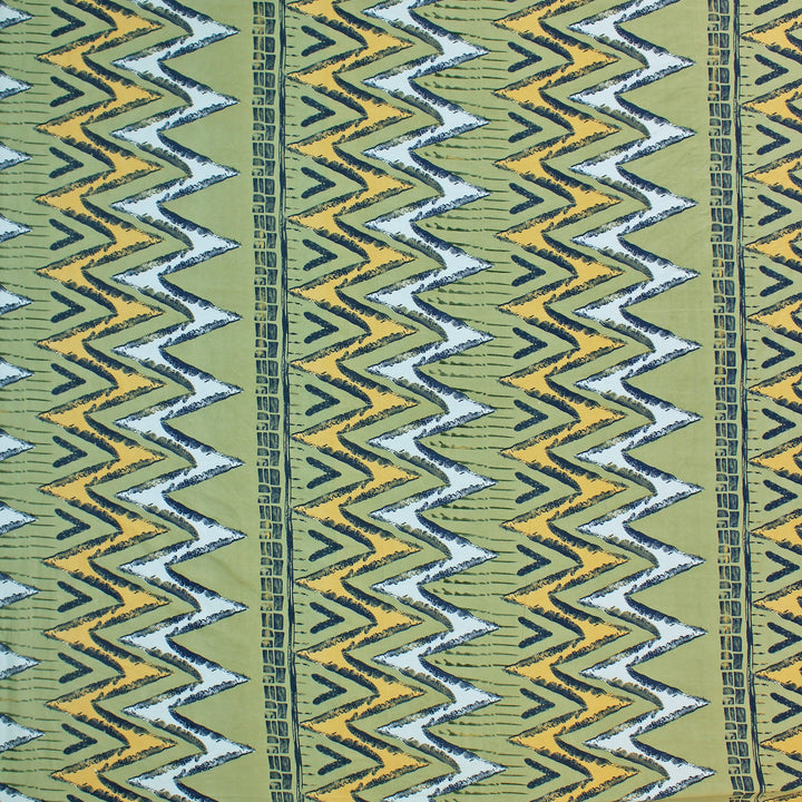 Printed cotton blend double bedsheet