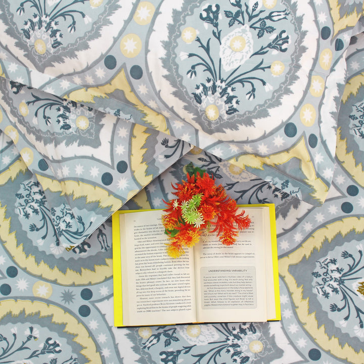 Cotton blend double bedsheet