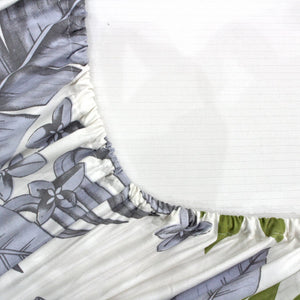 Floral Cotton Fitted Bedsheet(300 TC) -Multicolor online in India