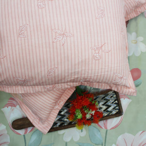 Soft Cotton Print 300 TC Fitted Bedsheet In Multicolor At Best Prices