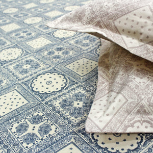 Floral Cotton Flat Bedsheet(300 TC) -Multicolor online in India
