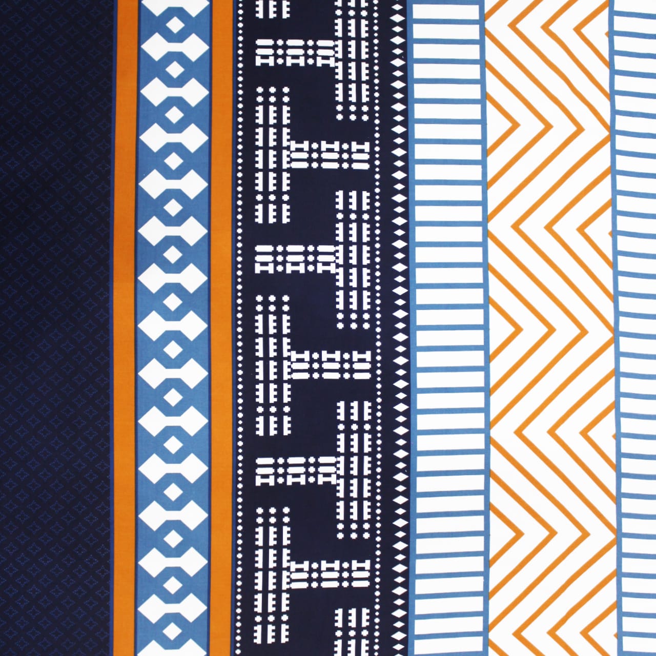 Geometrical Cotton Fitted Bedsheet(300 TC) -Multicolor online in India