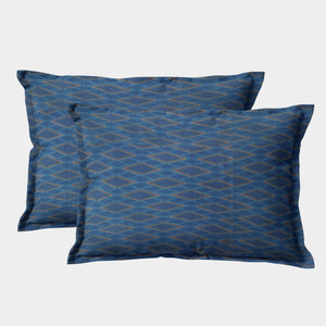 Geometrical Cotton Fitted Bedsheet(300 TC) -Multicolor online in India