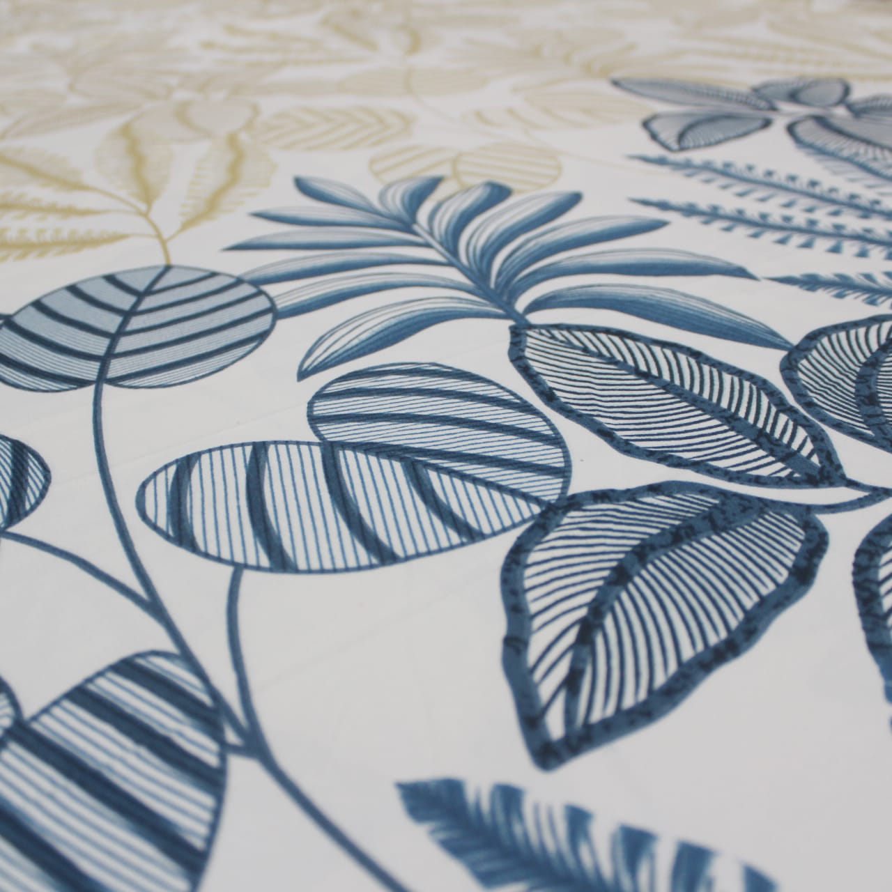 Floral Cotton Fitted Bedsheet(300 TC) -Multicolor online in India