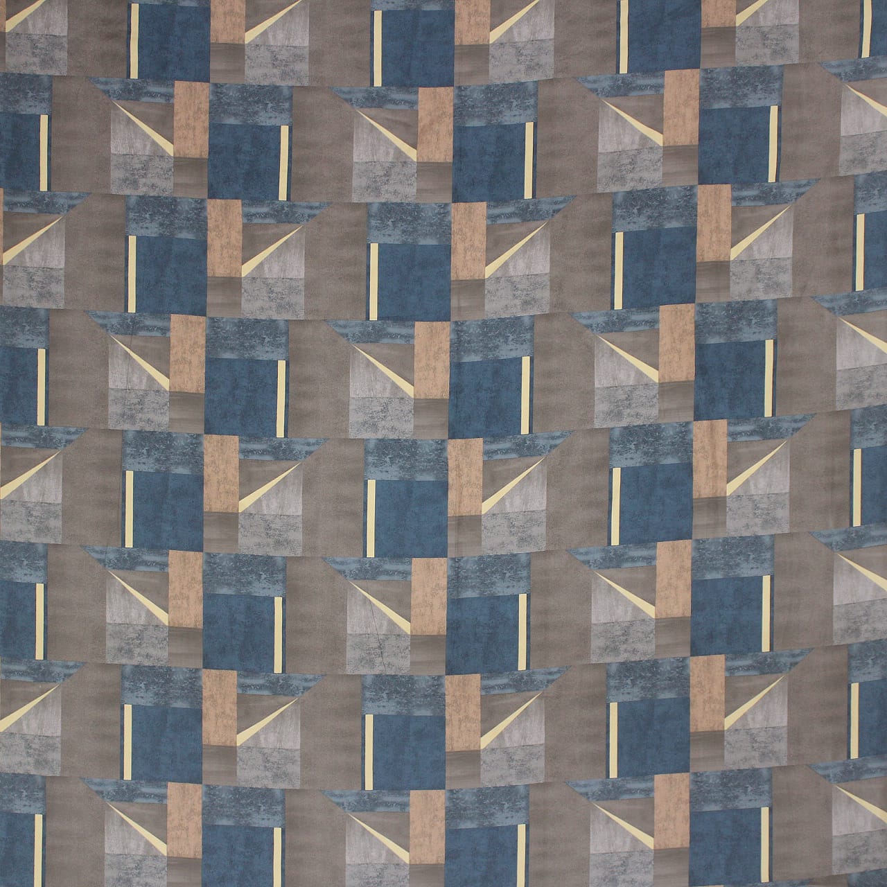 Geometrical Cotton Fitted Bedsheet(300 TC) -Multicolor online in India
