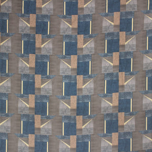 Geometrical Cotton Fitted Bedsheet(300 TC) -Multicolor online in India