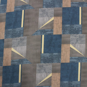 Geometrical Cotton Fitted Bedsheet(300 TC) -Multicolor online in India