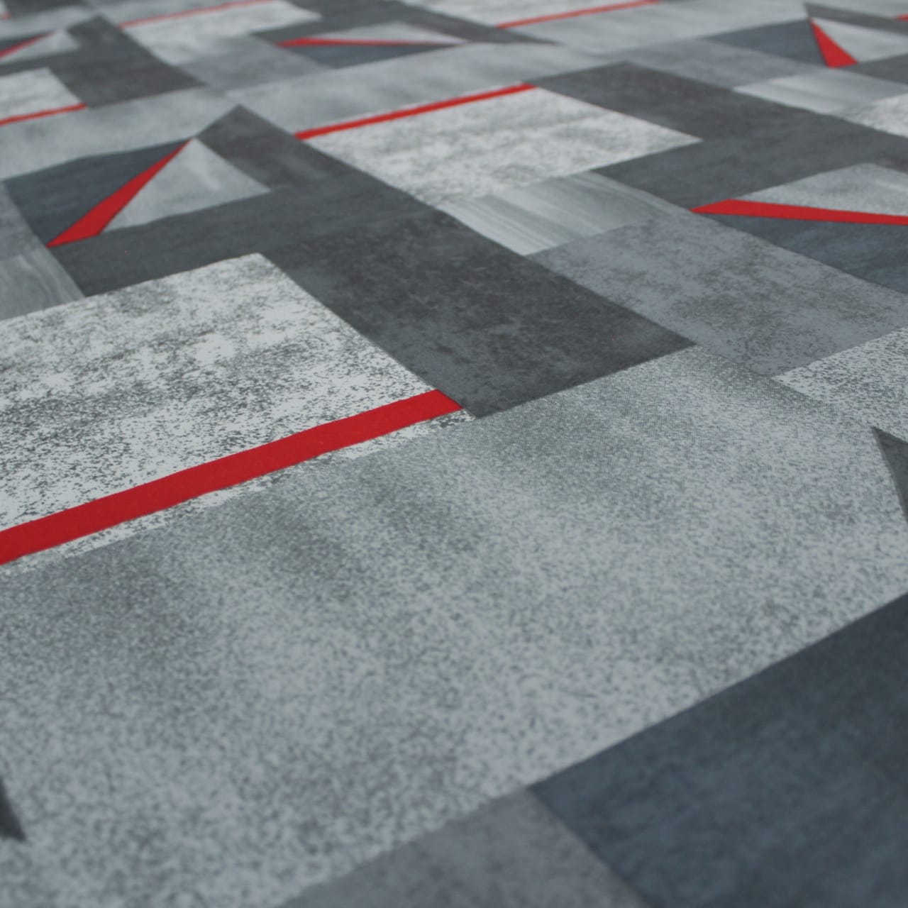 Geometrical Cotton Fitted Bedsheet(300 TC) -Multicolor online in India 