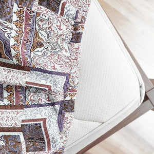 Abstract Cotton Fitted Bedsheet(300 TC) -Multicolor online in India