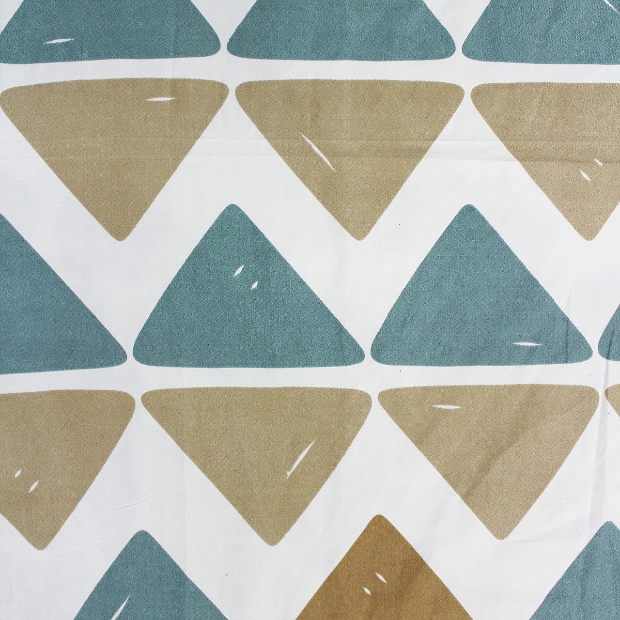 Geometrical Cotton Fitted Bedsheet(300 TC) -Multicolor online in India