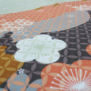 Floral Cotton Flat Bedsheet(300 TC) -Multicolor online in India