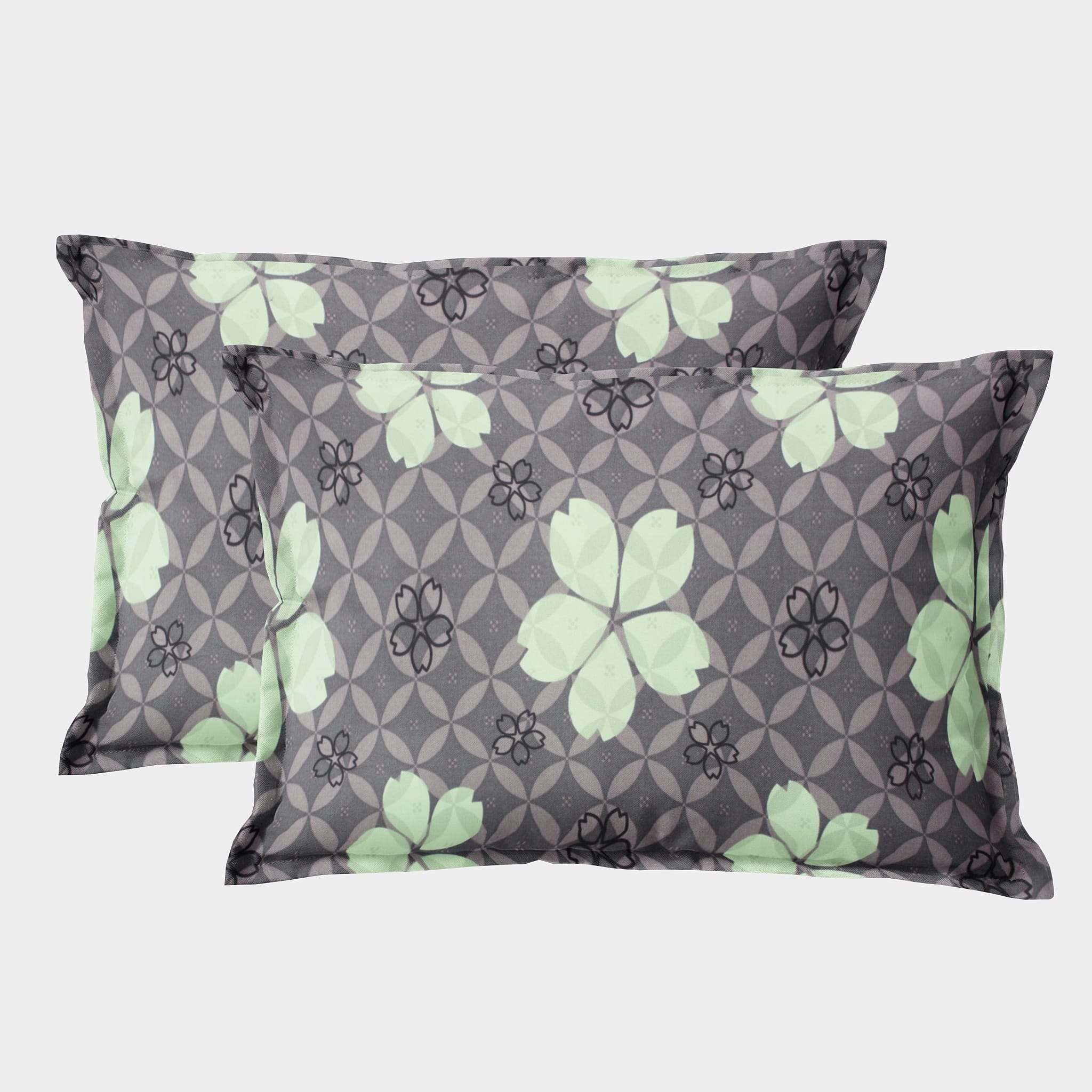 Floral Cotton Fitted Bedsheet(300 TC) -Multicolor online in India
