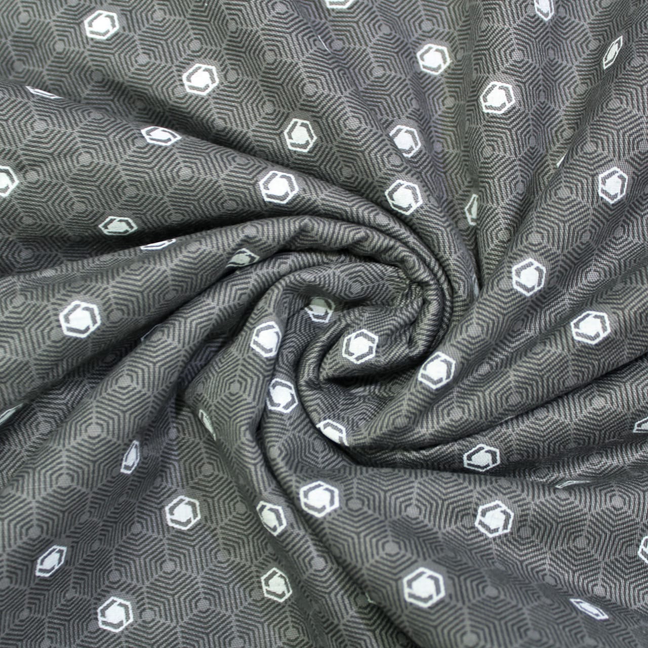 Pearl Texture Geometrical print 300TC Cotton Dohar Comforter In Grey At Best Prices