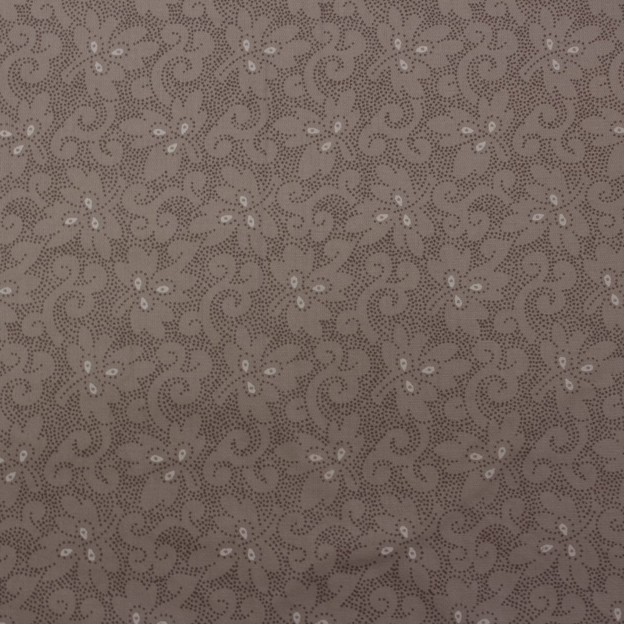 Pearl Texture Floral Print 300TC Cotton Dohar Comforter In Gold At Best Prices