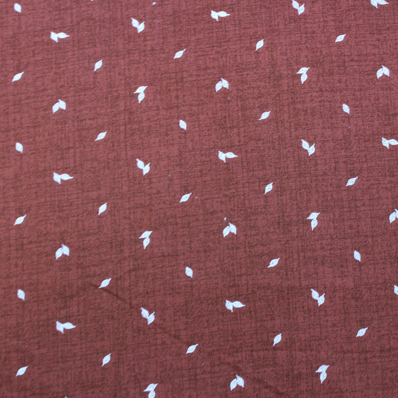 Pearl Texture Floral Print 300TC Cotton Dohar Comforter In Maroon At Best Prices